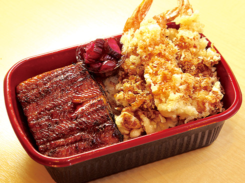 うな海老天重弁当