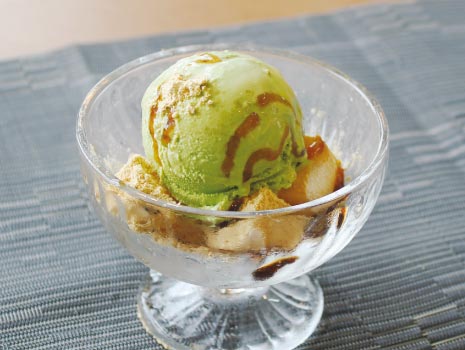 わらびもち 抹茶